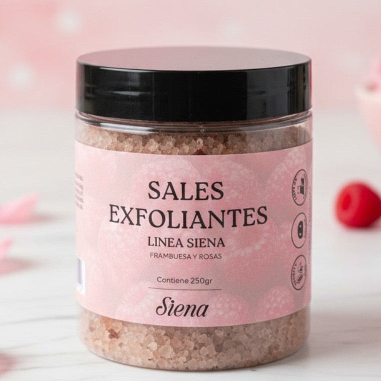 Sales exfoliantes Línea Siena